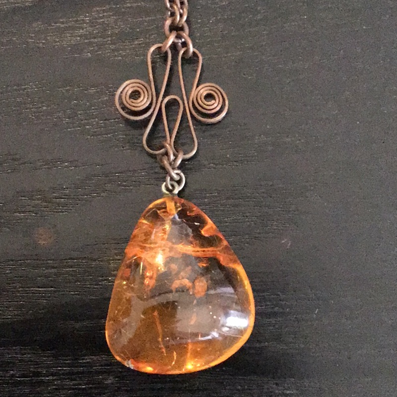 Vintage Baltic Amber Necklace.